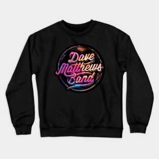 Dave Matthews Logo Circle abstrack Crewneck Sweatshirt